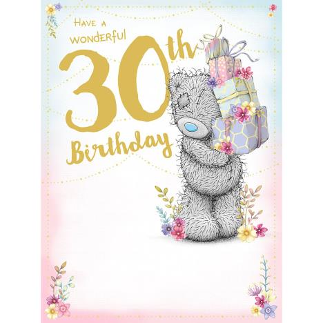 Wonderful 30th Large Me to You Bear Birthday Card £3.59